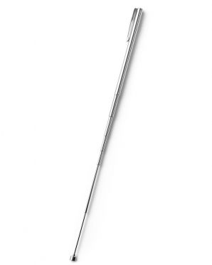 Nerūdijančio plieno teleskopinė magnetinė lazdelė, 12,5 - 65 cm