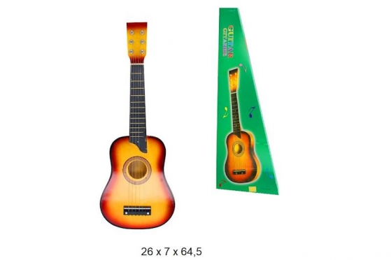 Muzikinis žaislas "Gitara", 64,5 x 26 x 7 cm