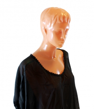 Paplūdimio tunika, 109 x 65 cm (juoda)