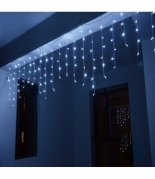 11 m 300 LED varveklių šventinė girlianda (mėlyna)