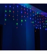 11 m 300 LED varveklių šventinė girlianda (įvairiaspalvė)