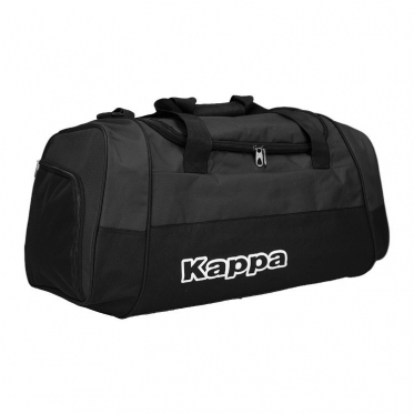 Sportinis krepšys su petneša "Kappa Brenno S", 51 x 26 x 24 cm (juodas)