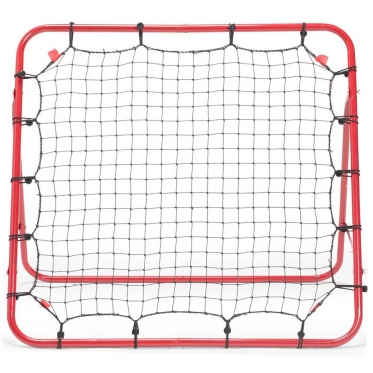 Futbolo treniruočių rėmas su elastiniu tinklu "Enero", 100 x 100 cm