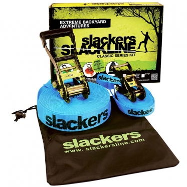 Įtempiamo lyno rinkinys "Slackers Slackline Classic", 15 m