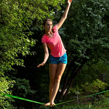 Įtempiamo lyno rinkinys "Slackers Slackline Classic", 15 m
