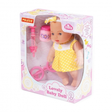 "Polesie" lėlė ir priedai "Lovely Baby Doll", 24 cm