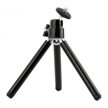 Trikojis fotoaparato stovas, 15 - 23 cm (juodas)