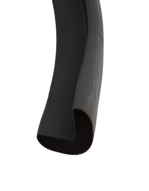 Juosta kampams paminkštinti, 200 x 3,5 x 1,2 cm (juoda)