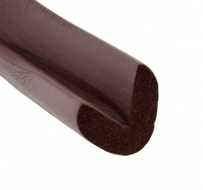 Juosta kampams paminkštinti, 200 x 3,5 x 1,2 cm (tamsiai ruda)