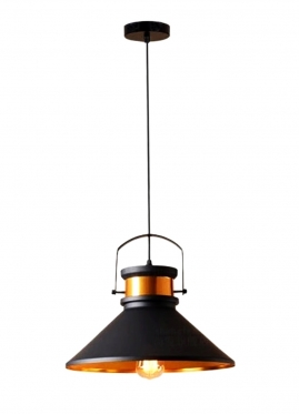 Pakabinamas 1 lemptutės šviestuvas "Loft Retro", 36 x 28 cm