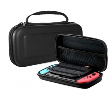 "Nintendo Switch" dėklas, 26 x 12,5 x 5,5 cm (juodas)