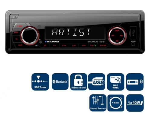 Automagnetola Blaupunkt BRIGHTON 170BT