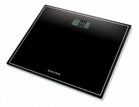 Svarstyklės Salter 9207 BK3R Compact Glass Electronic - Black