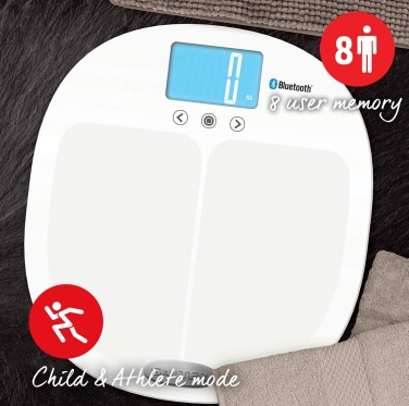 Svarstyklės Salter 9192 WH3R Salter Curve Bluetooth Smart Analyser white