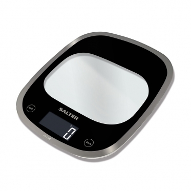 Virtuvės svarstyklės Salter 1050 BKDR Curve Glass Electronic Digital
