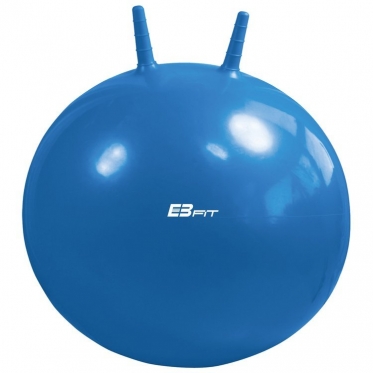 Šokinėjimo kamuolys su auselėmis "EB Fit", Ø 55 cm (mėlynas)