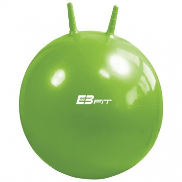Šokinėjimo kamuolys su auselėmis "EB Fit", Ø 65 cm (žalias)