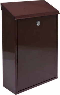 Pašto dėžutė "Vorel 78572", 40 x 25 x10 cm (tamsiai ruda)
