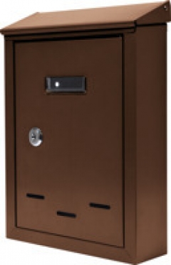 Pašto dėžutė "Vorel 78542", 28,5 x 20 x 6 cm (tamsiai ruda)