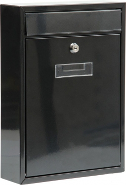 Pašto dėžutė "Vorel 78555", 36 x 26 x 8 cm (juoda)