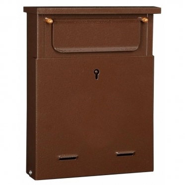Pašto dėžutė "SZ01 B6", 25,5 x 19,5 x 6,5 cm (tamsiai ruda)