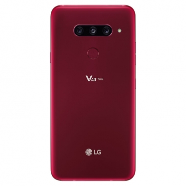 Mobilusis telefonas LG LM-V405EBW V40 ThinQ Dual 128GB carmine red