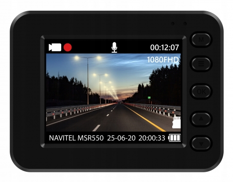 Vaizdo registratorius Navitel MSR550 NV DVR