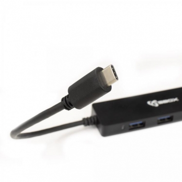 USB šakotuvas Sbox H-404C TYPE-C -3.0 4