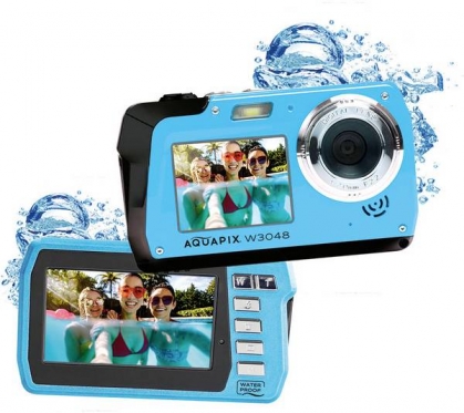 Skaitmeninis fotoaparatas Easypix Aquapix W3048-I Iceblue Edge 10075