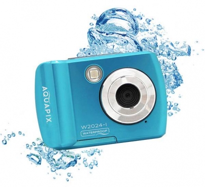 Skaitmeninis fotoaparatas Easypix Aquapix W2024 Splash iceblue 10065