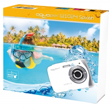 Skaitmeninis fotoaparatas Easypix AquaPix W1024-W Splash white 10018