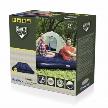 Čiužinys Bestway 67225 Pavillo Aeroluxe Airbed Full Built-in Foot Pump