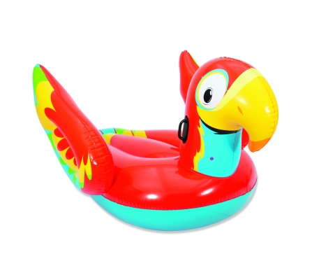 Pripučiamas čiužinys Bestway 41127 Parrot Ride On Fashion 203x132cm