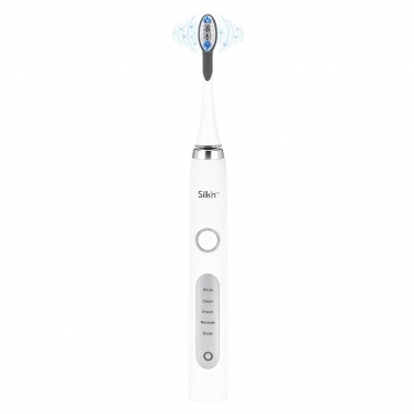Elektrinis dantų šepetėlis Silkn Sonic Smile White SS1PEUW001