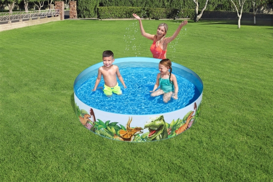 Baseinas Bestway 55022 Dinosaur Fill N Fun 183x38cm