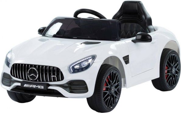 Elektrinis vaikiškas automobilis "Mercedes AMG GT" (baltas)