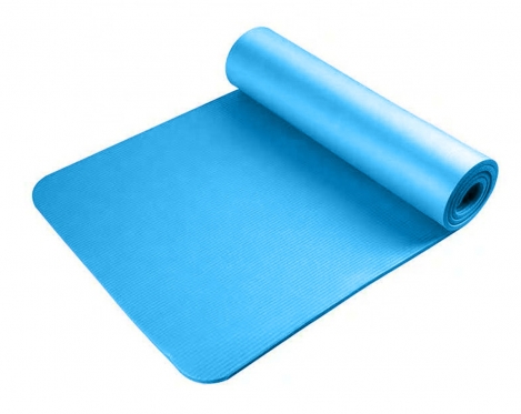 Jogos kilimėlis, 183 x 61 x 1,5 cm (šviesiai mėlynas)