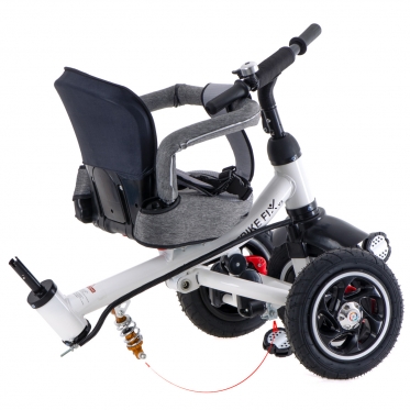 Daugiafunkcinis vežimėlis - triratukas "Trike Fix V3" (juodas)