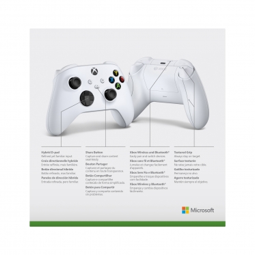 Belaidis valdiklis Microsoft XBOX Series robot white