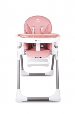 "Sun Baby" reguliuojamo aukščio maitinimo kėdutė "Fidi", 75 x 55 x 102 cm cm (rožinė)
