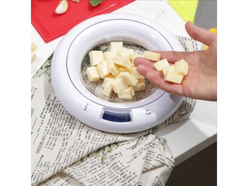 Virtuvinės svarstyklės ViceVersa Buble 5kg white 13061