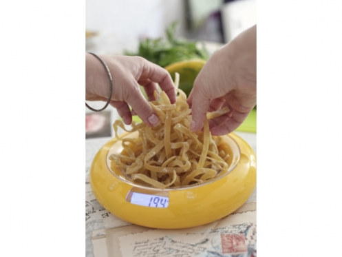 Virtuvinės svarstyklės ViceVersa Buble 5kg yellow 13021