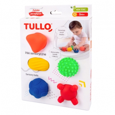 Jutiminių kamuoliukų rinkinys "Tullo", 5 vnt