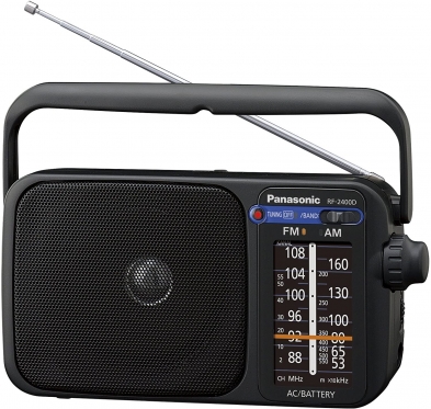 FM radijo imtuvas Panasonic RF-2400DEG-K
