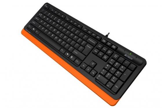 Klaviatūra A4Tech 46451 FStyler FK 10 orange