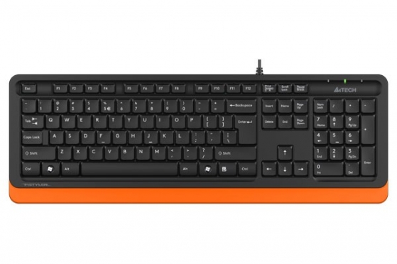 Klaviatūra A4Tech 46451 FStyler FK 10 orange