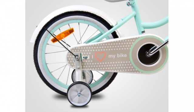 Dviratis "Sun baby Heart bike", Ø 35 cm (šviesiai žalias)