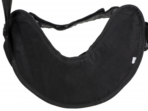 Pakinktai šuniui "Police K9", 65 - 80 cm (juodi, raudoni)
