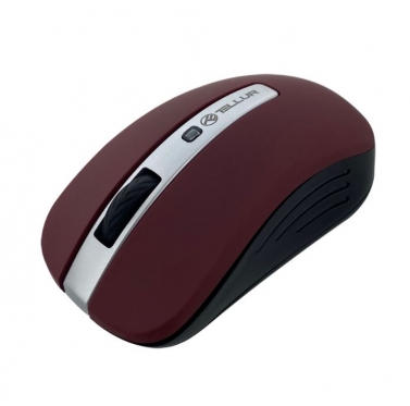 Belaidė pelė Tellur Basic LED dark red