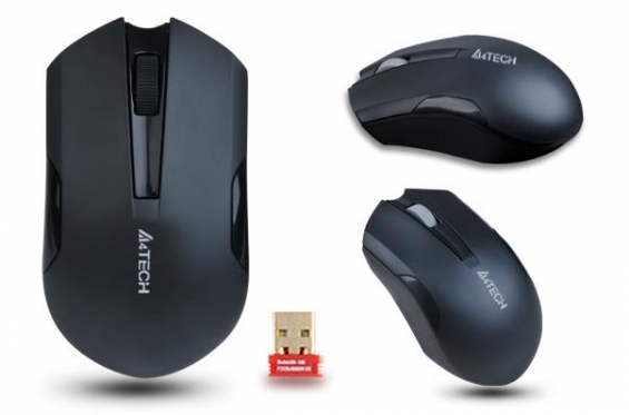 Pelė A4Tech 43971 V-Track G3-200N black USB